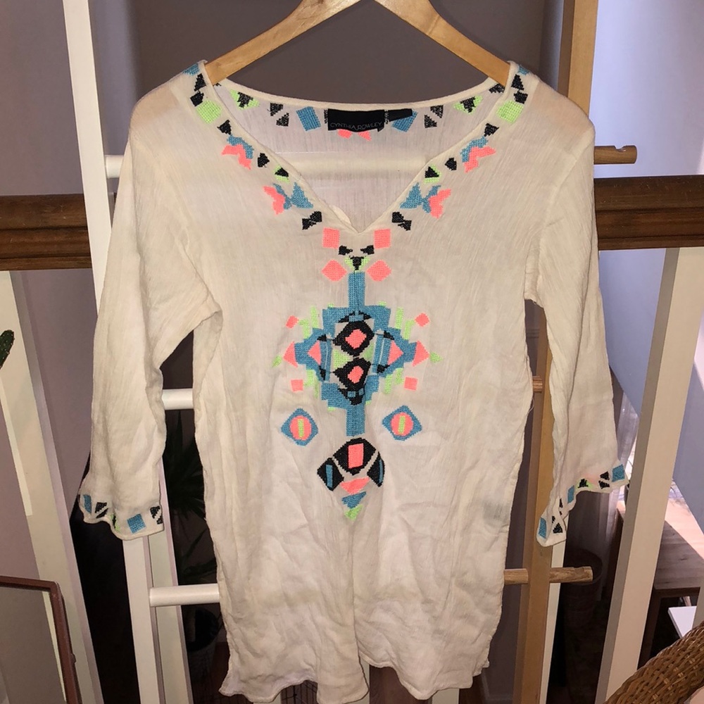 Stitched beach cover up